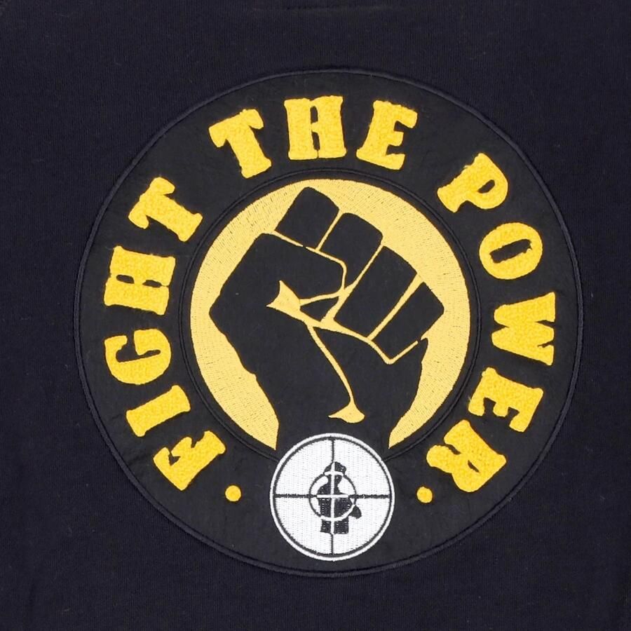 Element Zwarte Power Hoodie met Kangaroo Zak Black Heren