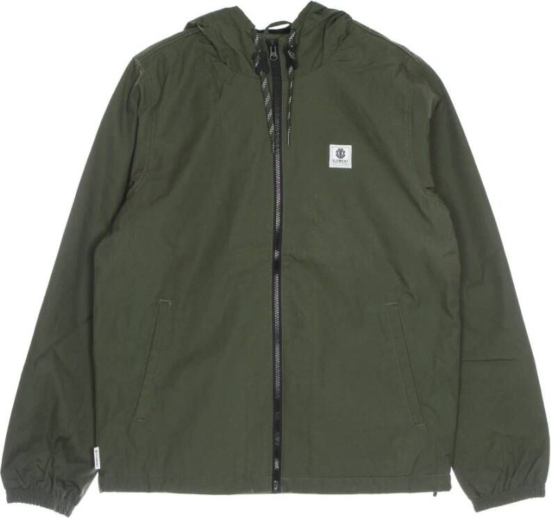 Element Light Jackets Groen Heren