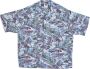 Element Short Sleeve Shirts Blauw Heren - Thumbnail 1