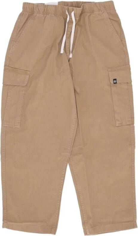 Element Tapered Trousers Beige Heren