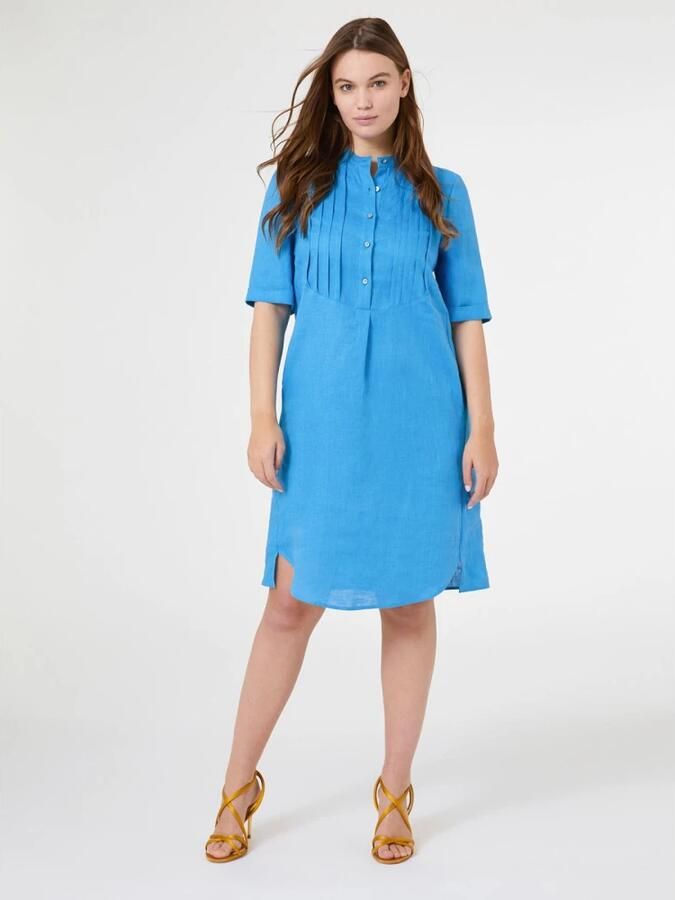 Elena Mirò Elegante Jurk Blue Dames - Foto 4