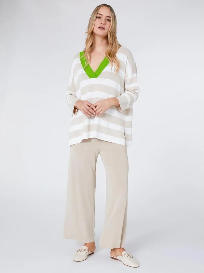 Elena Mirò Stijlvolle Broek Beige Dames - Foto 3