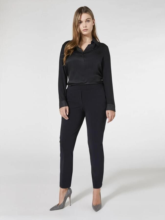 Elena Mirò Stijlvolle Broek Black Dames - Foto 3