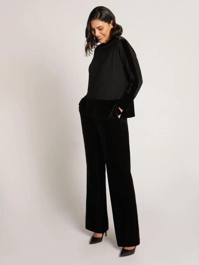 Elena Mirò Stijlvolle Broek Black Dames - Foto 6