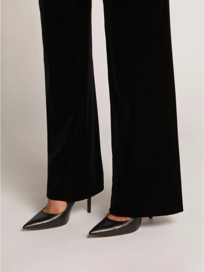 Elena Mirò Stijlvolle Broek Black Dames - Foto 2