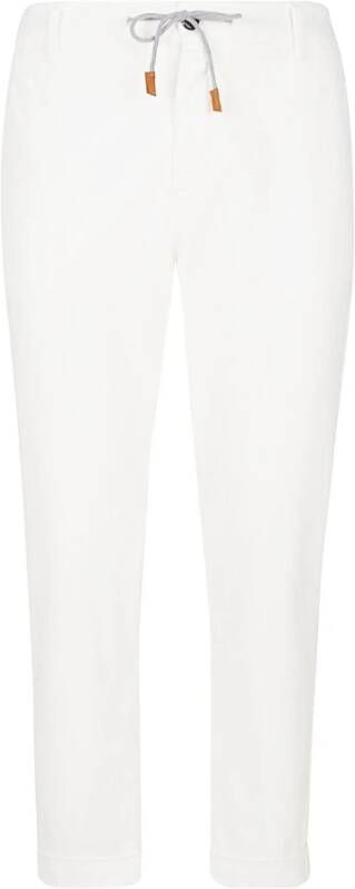 Eleventy Chinos White Heren
