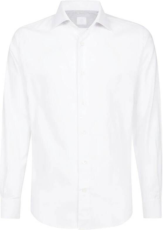 Eleventy Formal Shirts White Heren