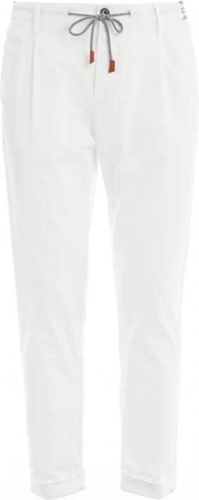 Eleventy Joggingbroek Ss23 White Heren