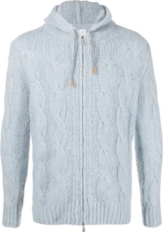 Eleventy Knitwear Blauw Heren