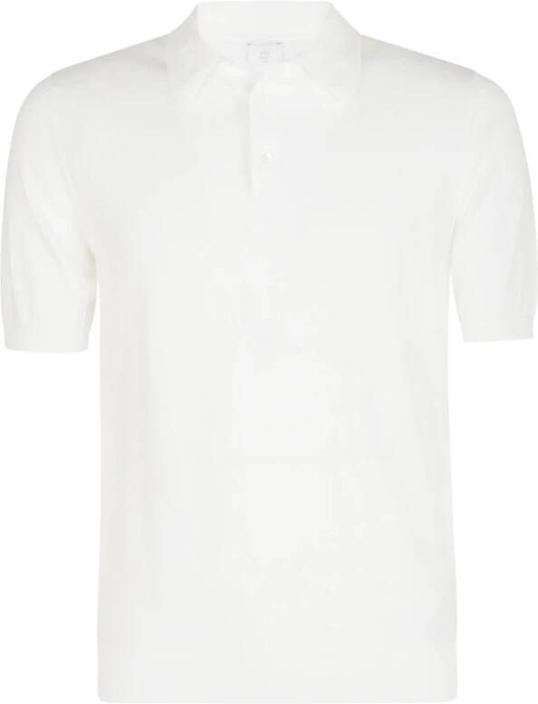 Eleventy Polo Shirt White Heren