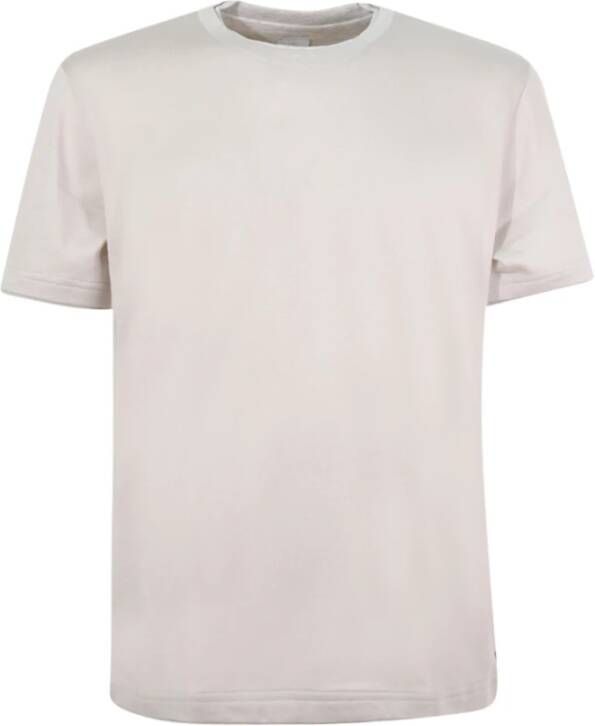 Eleventy T-shirts and Polos Sand White Heren
