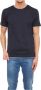 Eleventy T-Shirts Blauw Heren - Thumbnail 1