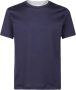 Eleventy Katoenen Jersey Ronde hals T-shirt Blue Heren - Thumbnail 1