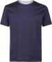 Eleventy T-Shirts Blauw Heren - Thumbnail 1