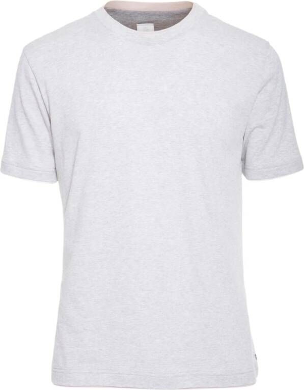 Eleventy T-shirts Grijs Heren