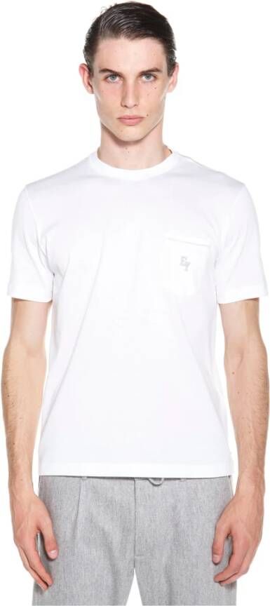 Eleventy T-Shirts White Heren
