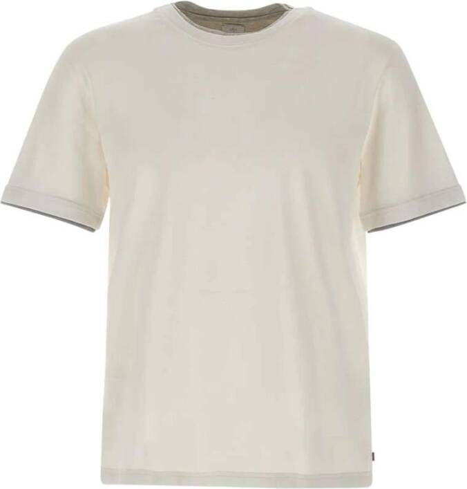 Eleventy T-Shirts Wit Heren