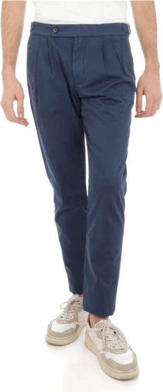 Eleventy Trousers Blauw Heren