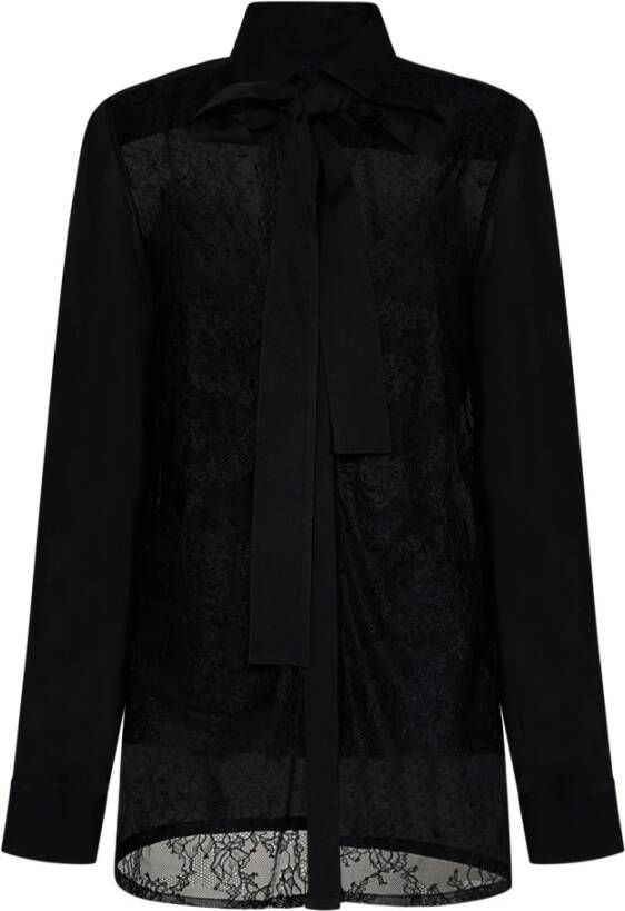 Elie Saab Zwarte shirts voor vrouwen Aw23 Black Dames