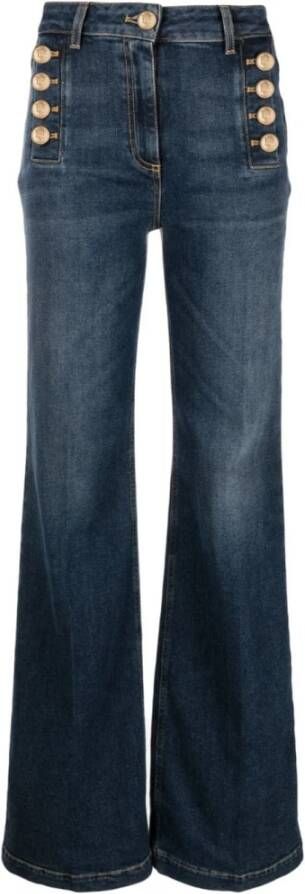 Elisabetta Franchi 104 Pantalone Stijlvol en Comfortabel Blauw Dames