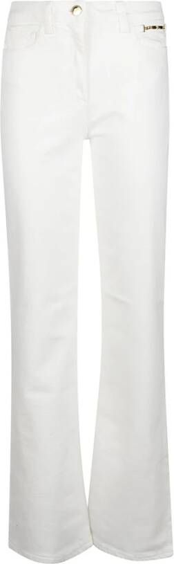 Elisabetta Franchi 360 Ivory Jeans White Dames