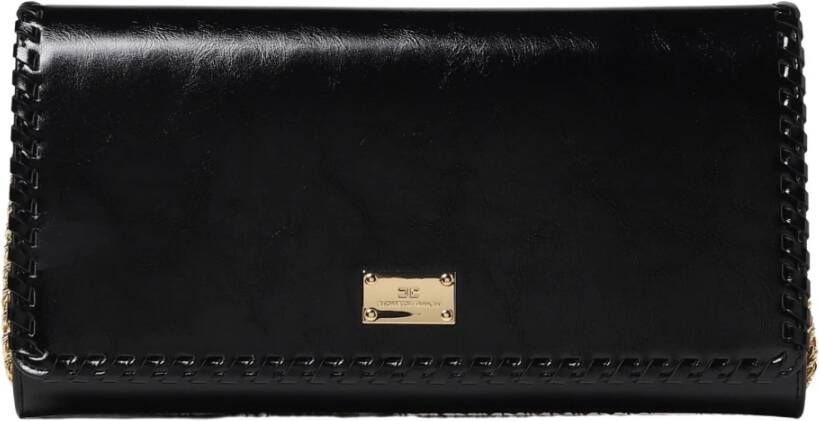 Elisabetta Franchi "Borsa Tote Bag Stijlvol en Praktisch" Bruin Dames