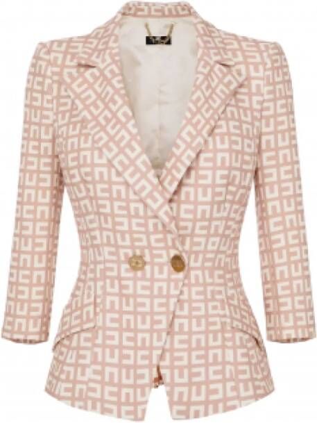 Elisabetta Franchi Blazers Beige Dames