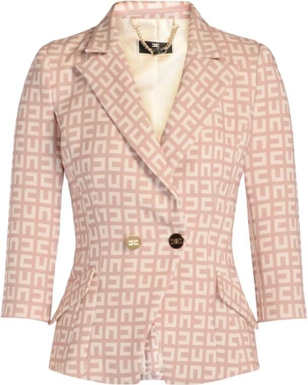 Elisabetta Franchi Jackets Roze Dames