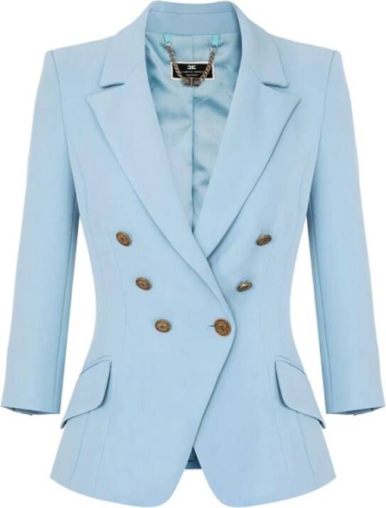 Elisabetta Franchi Blazers Blauw Dames
