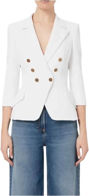 Elisabetta Franchi Blazers Wit Dames