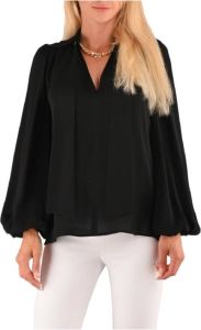 Elisabetta Franchi Blouse overhemd Zwart Dames