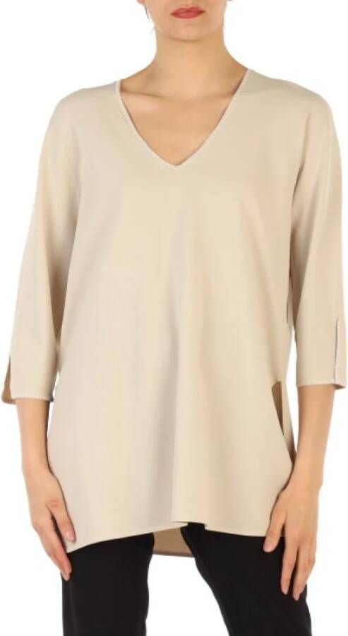 Elisabetta Franchi Blouses Beige Dames