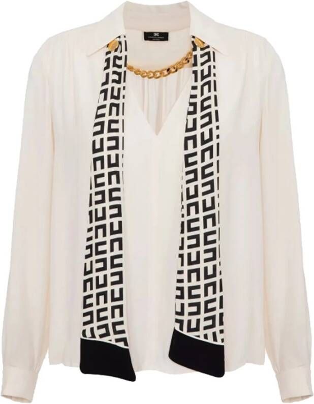 Elisabetta Franchi Blouses Beige Dames