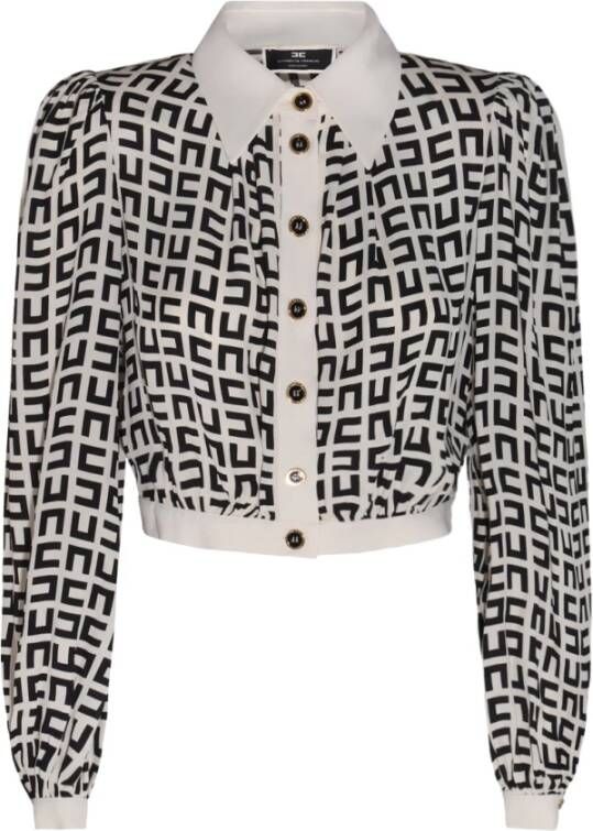 Elisabetta Franchi Blouses & Shirts Zwart Dames