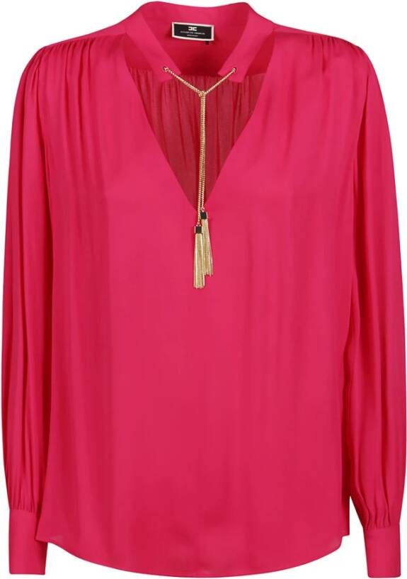 Elisabetta Franchi Blouses Roze Dames