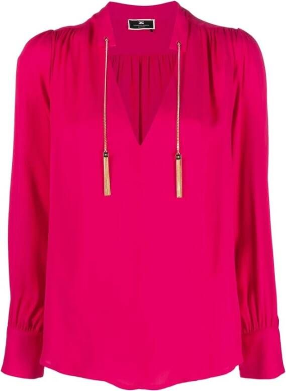 Elisabetta Franchi Blouses Roze Dames