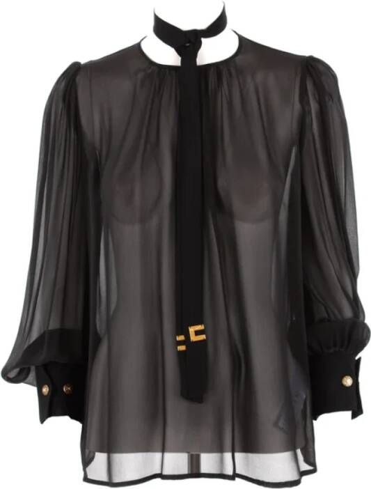 Elisabetta Franchi Blouses Zwart Dames