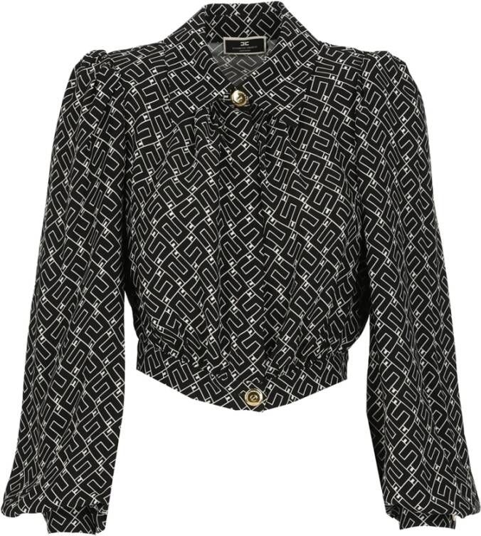 Elisabetta Franchi Blouses Zwart Dames