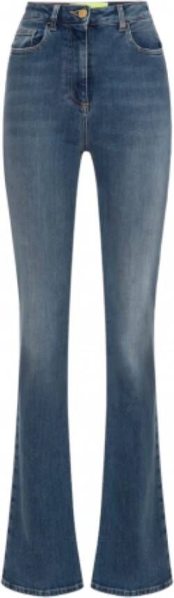 Elisabetta Franchi Boot-cut Jeans Blauw Dames