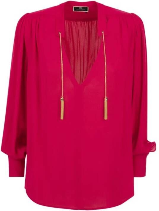 Elisabetta Franchi Casual Shirts Roze Dames