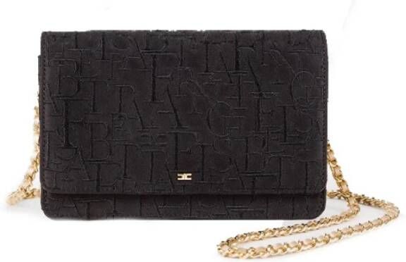 Elisabetta Franchi Crossbody zak Zwart Dames