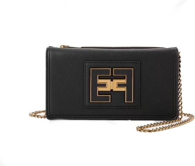 Elisabetta Franchi Crossbody zak Zwart Dames