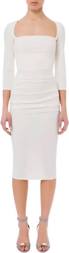 Elisabetta Franchi Dagjurk Wit Dames