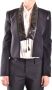 Elisabetta Franchi Elegant Blazerjas Jas Zwart Dames - Thumbnail 1