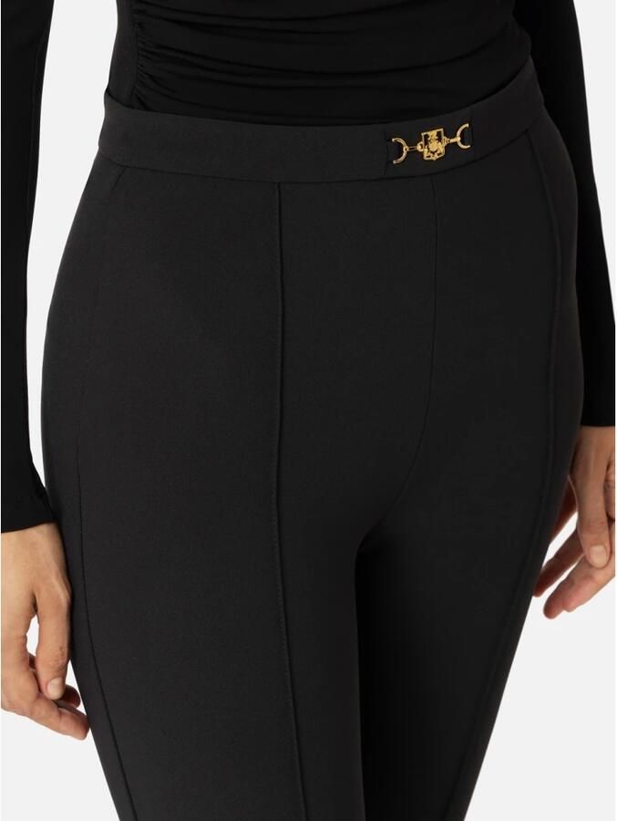 Elisabetta Franchi Palazzo Broek Black Dames - Foto 2