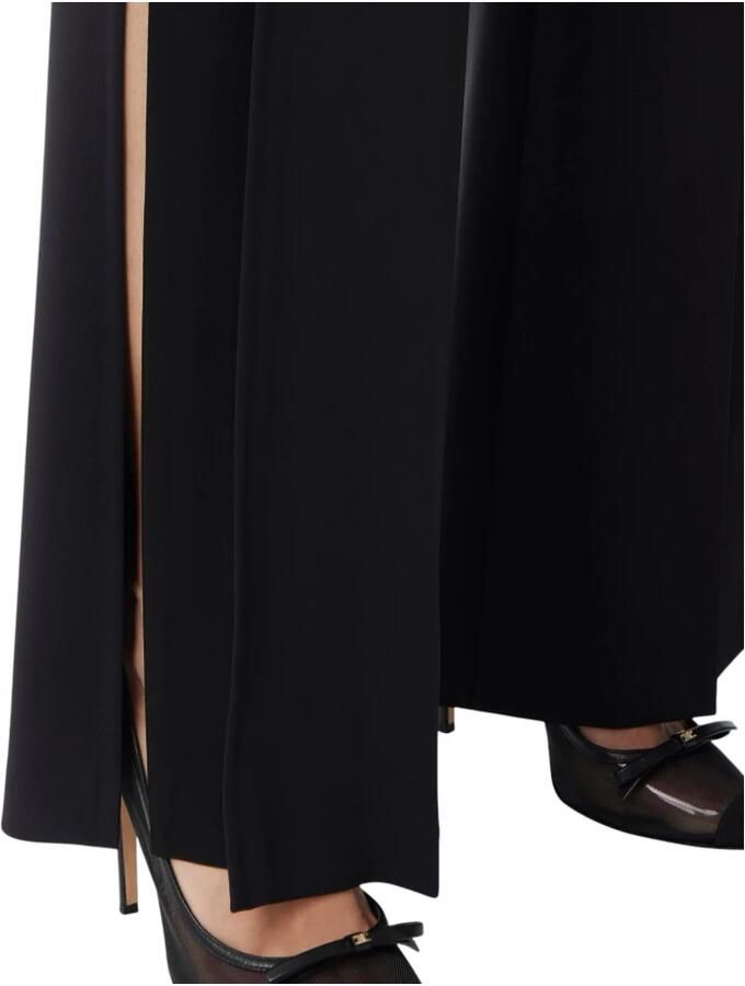 Elisabetta Franchi Stijlvolle Broek voor Vrouwen Black Dames - Foto 2
