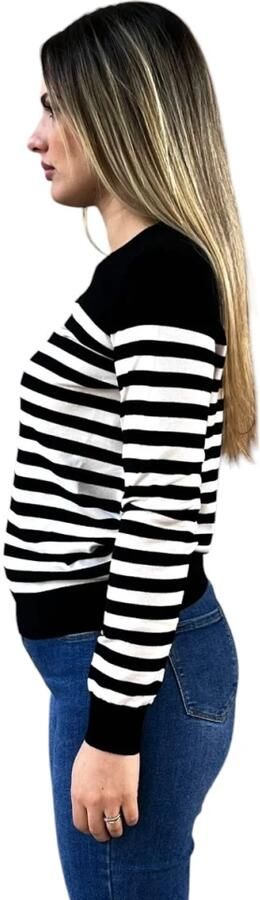 Elisabetta Franchi Stijlvolle Gebreide Top Black Dames - Foto 3