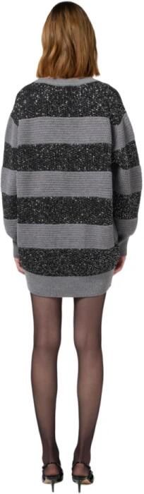 Elisabetta Franchi Stijlvolle Jurken Collectie Gray Dames - Foto 5