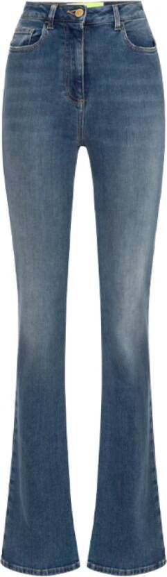 Elisabetta Franchi Boot-cut Jeans Blauw Dames