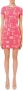 Elisabetta Franchi Gebreide mini-jurk met luipaardprint Pink Dames - Thumbnail 1